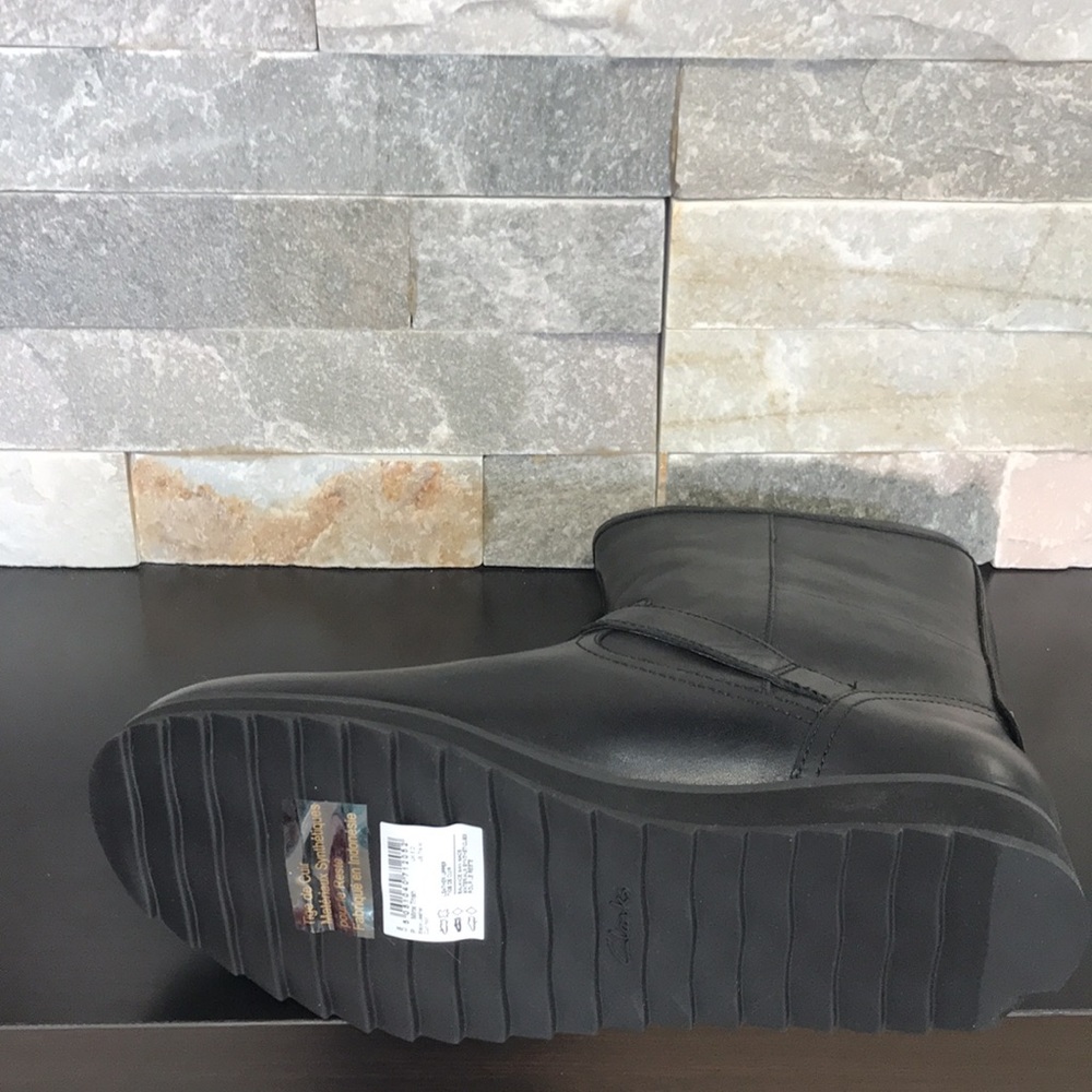 🎁 Clarks Minx Trish Leather Boots - Picture 12 of 15
